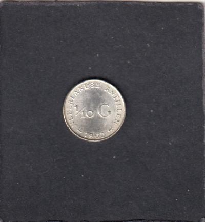 Beschrijving: 1/10 Gulden 
